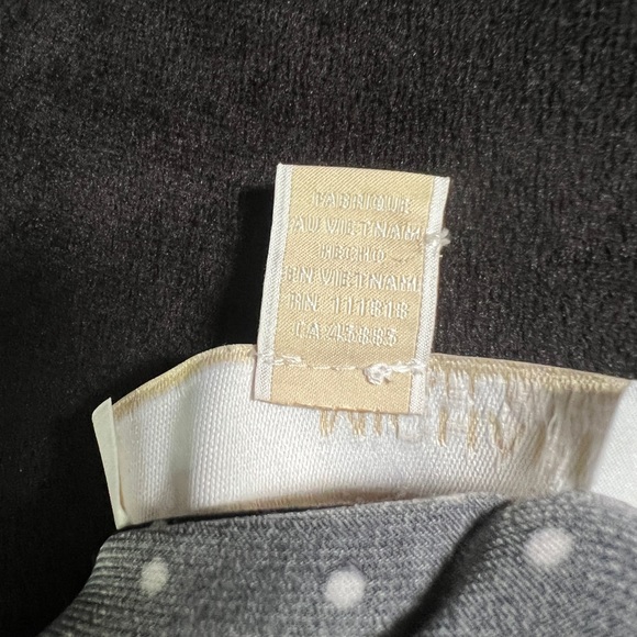 Michael Kors Size Medium Black and White Polkadot Fit and Flare Dress Flowing - Picture 8 of 8